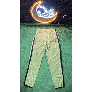 Vintage‎ Nike Y2K Green Jersey Type Pants Joggers Mens Sz LG